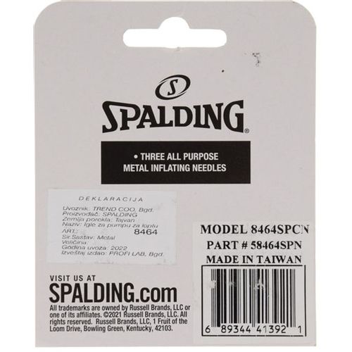 8464 Spalding Iglice Za Pumpu Set 8464 slika 2