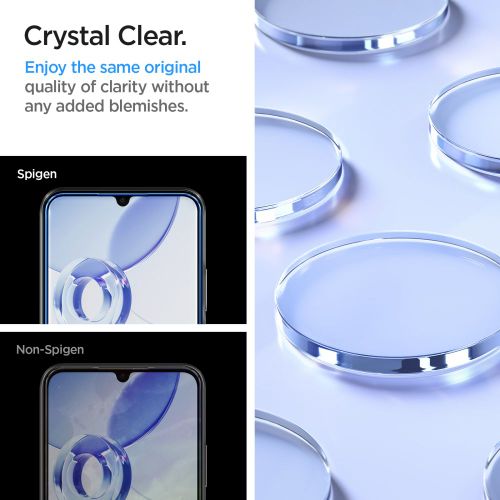 SPIGEN GLAS.TR SLIM KALJENO STAKLO 2-kom ZA XIAOMI REDMI NOTE 12 5G / POCO X5 5G CLEAR slika 4