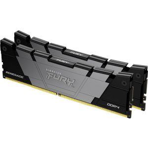 Kingston KF432C16RB2K2/16 DDR4 16GB (2x8GB) 3200MHz [FURY RENEGADE], Non-ECC UDIMM, CL16 1.35V, 288-Pin 1Rx8, Memory Kit, w/Heatsink, XMP