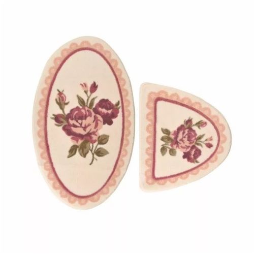 Rosa - Pink Pink Bathmat slika 1