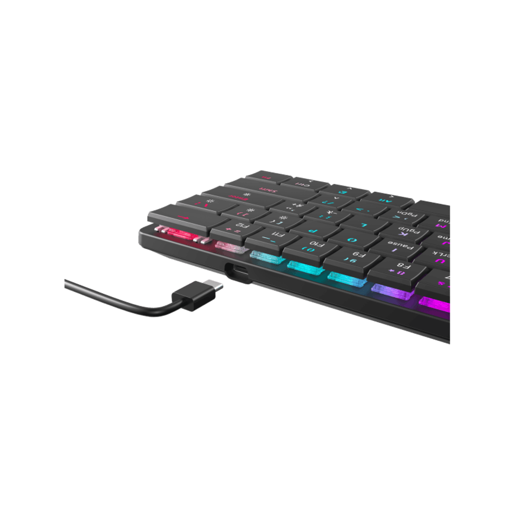WHITE SHARK Tastatura GK-006121 NAGAMAKI / Crna, mehanička, US-Plavi prekidači slika 6