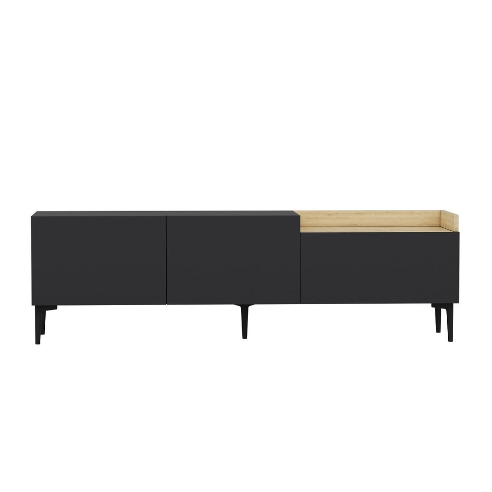 TV Stalak Mia - Antracit slika 10