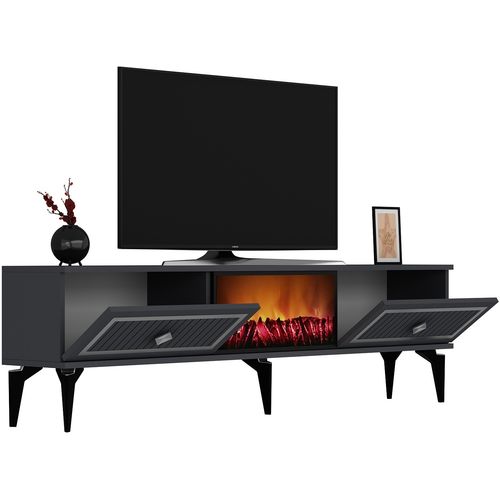 Flame Fireplace - Anthracite, Silver Anthracite
Silver TV Stand slika 7