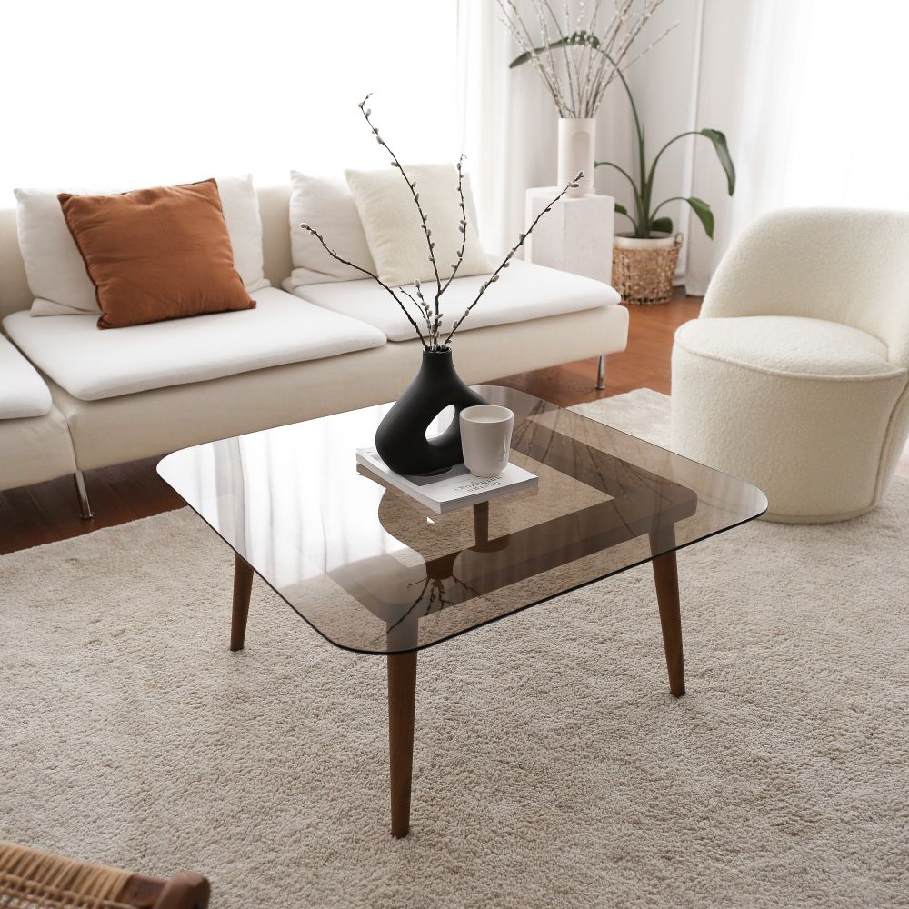 Elegantni Smart Bronze Stolić za Kafu slika 1