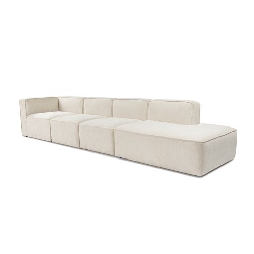 Atelier Del Sofa Kutna garnitura, More M (M8-M1-M1-M3) - Cream slika 4