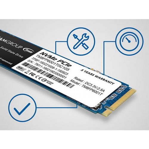 TeamGroup M.2 2280 512GB MP33 SSD PCIe Gen3 x4, NVM Express, 1700/1400MB/s TM8FP6512G0C101 slika 3