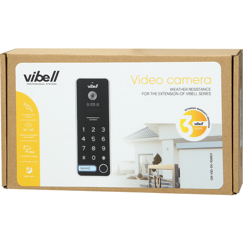 Vibell Video interfon, kamera, vanjska jedinica, Vibell series - OR-VID-EX-1061KV slika 2
