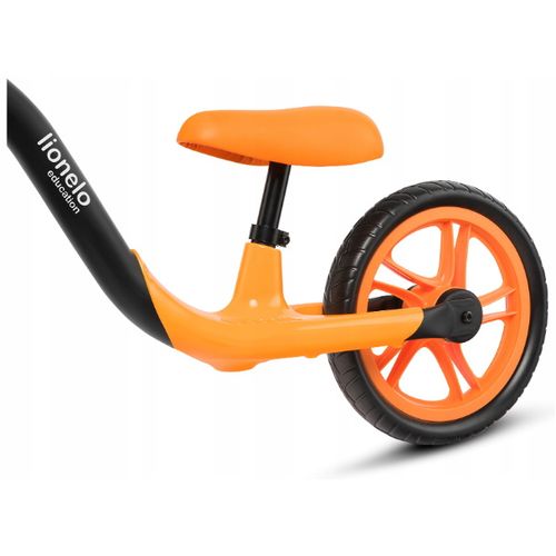 Lionelo dječji bicikl - guralica Alex 12", narančasti slika 3