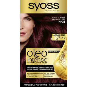 Syoss Oleo Intense farba za kosu 4-23 Burgundy Red 