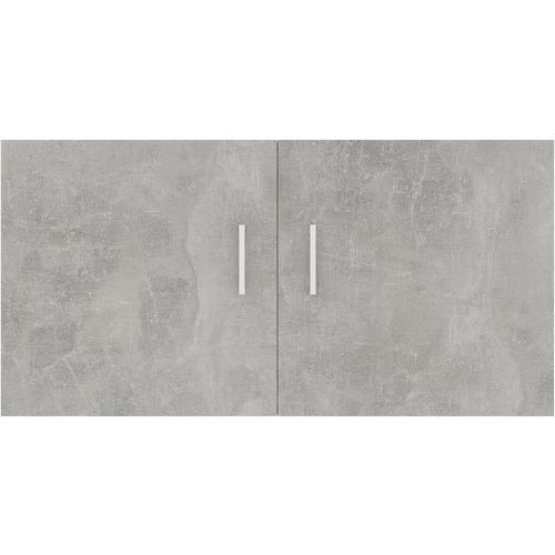 Zidni ormarić siva boja betona 80 x 39 x 40 cm od iverice slika 17