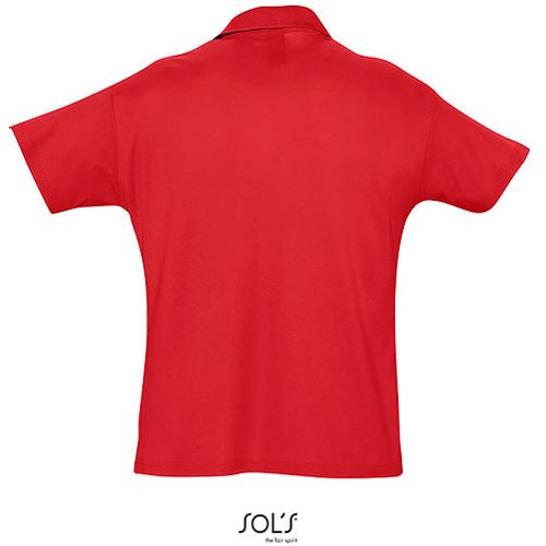 SUMMER II muška polo majica sa kratkim rukavima - Crvena, M  slika 6