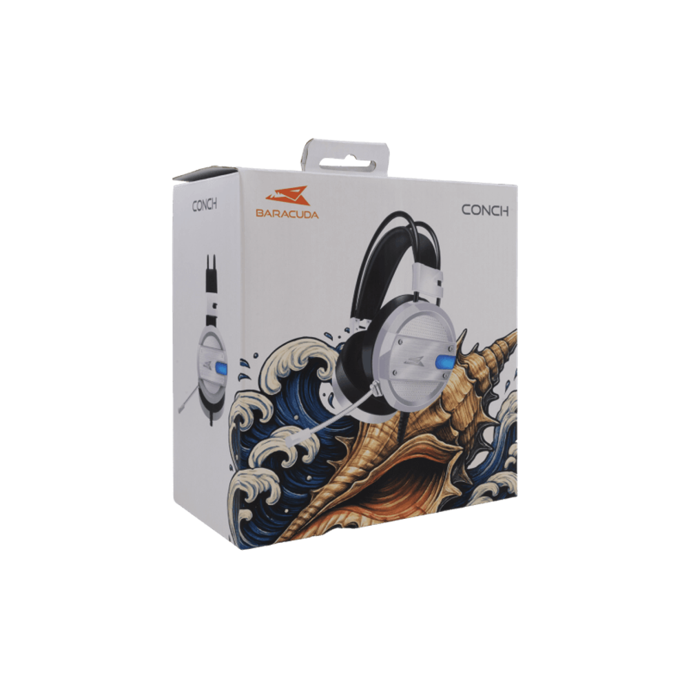 Baracuda Slušalice BGH-031 CONCH, bijele slika 6