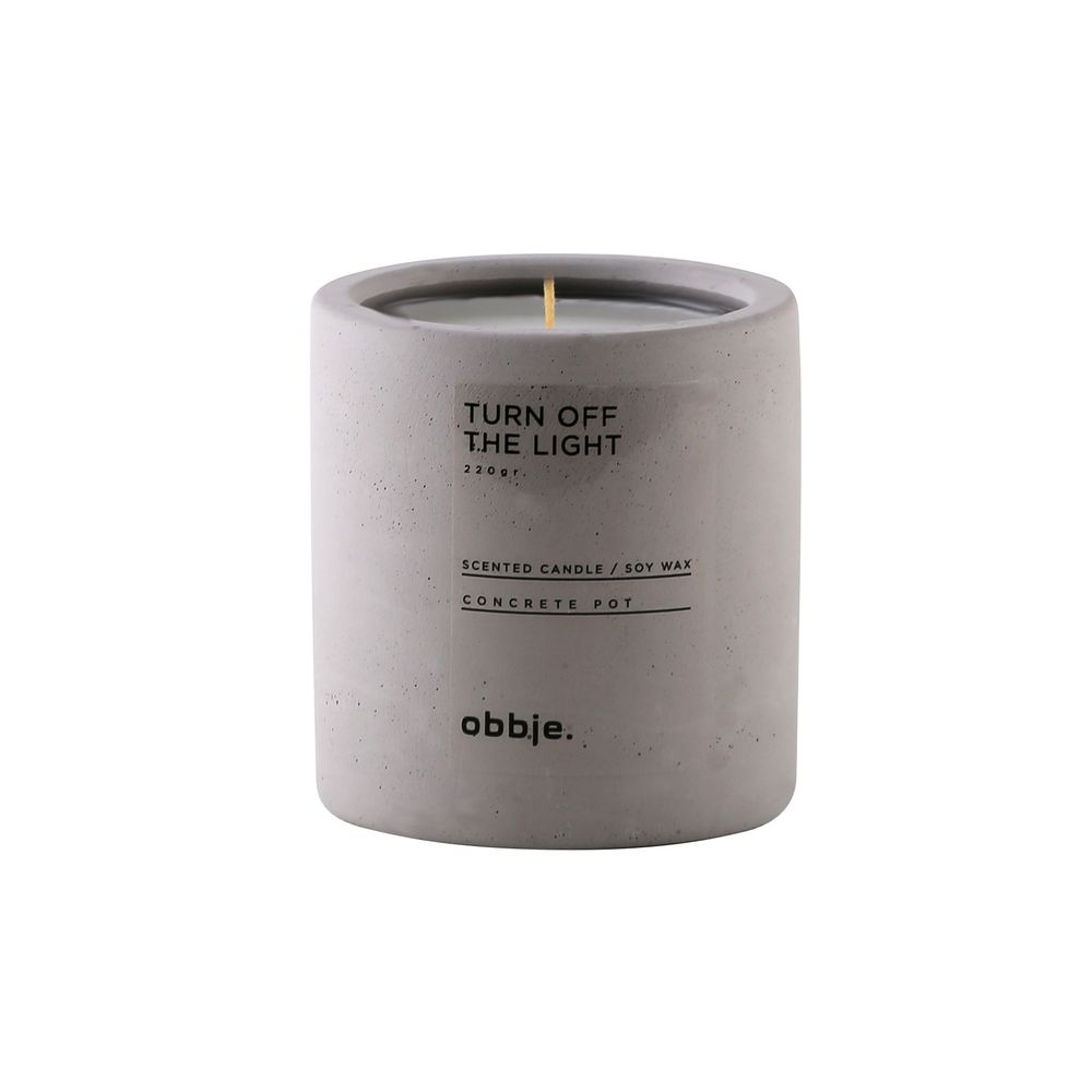 Candle Turn Off The Light Verti Grey slika 4