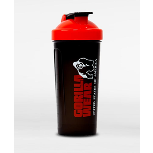 Gorilla Wear Šejker XXL 1000ml - Black/Red
