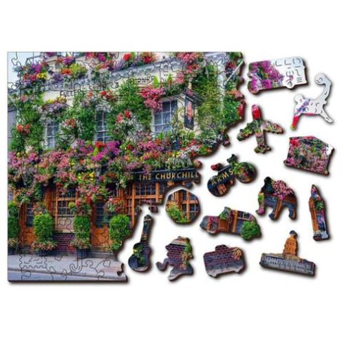 Wooden City Drvene puzzle - London Pab L slika 1