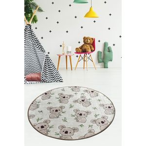 Koala - Ecru   Multicolor Carpet (140 cm)