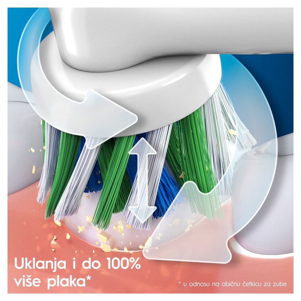 Oral-B Električna četkica Pro 1 Black + Travel Case slika 3