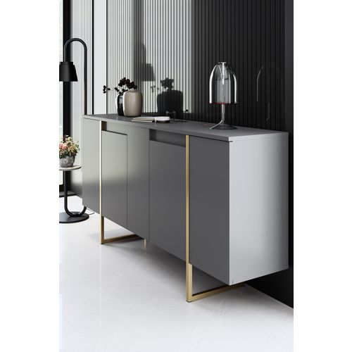 Luxe - Anthracite, Gold Walnut
Gold Console slika 4