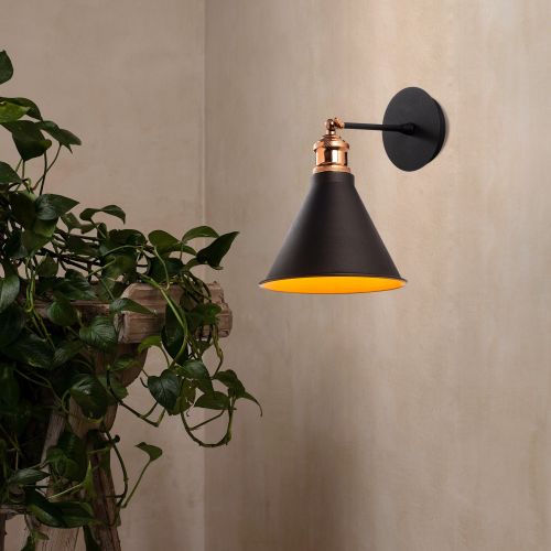 Berceste - N-680 Crna Zidna Lampa slika 1