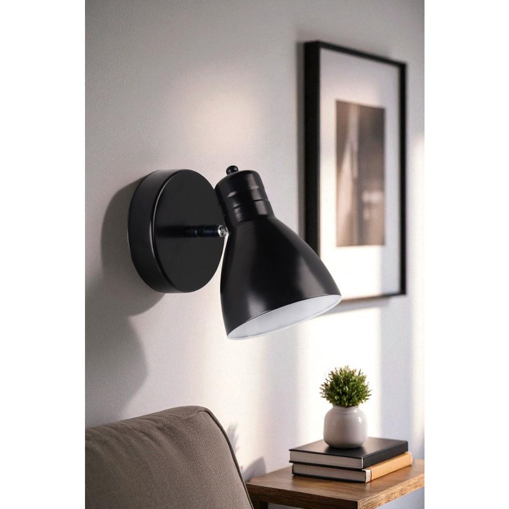 Opviq Zidna lampa 717, crna slika 1