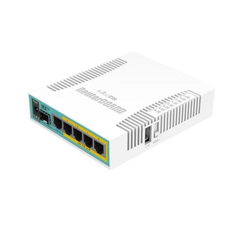 MikroTik (RB960PGS) 5-port Gigabit PoE Router 1x SFP slika 1