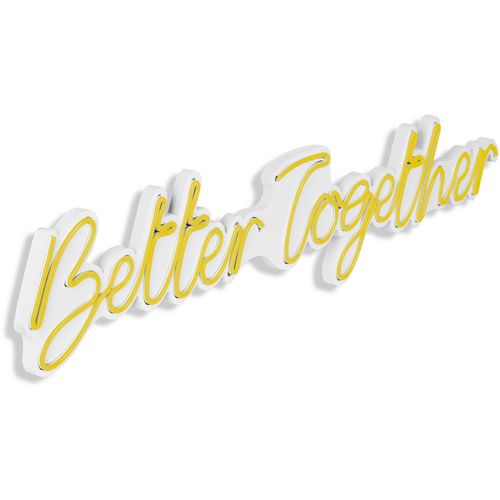 Wallity Zidna dekoracije svijetleća TOGETHER, Better Together - Yellow slika 7