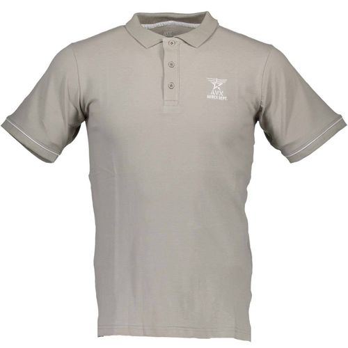 AVX AVIREX DEPT MEN'S SHORT SLEEVE POLO BEIGE slika 2