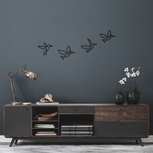 Wallity Metalna zidna dekoracija, Birds - 304 slika 1