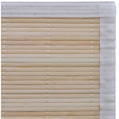 Tepih od bambusa u prirodnoj boji 80 x 300 cm slika 23