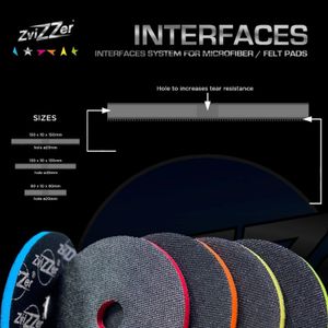 Zvizzer mikrofiber disk plavi 130/10/130