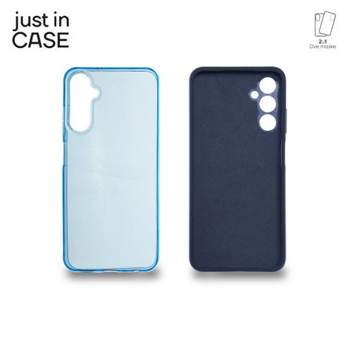 2u1 Extra case MIX paket maski za telefon Samsung Galaxy A05S PLAVI slika 3