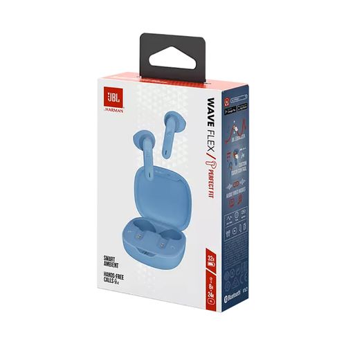 JBL Wave Flex BT5.2 In-ear slušalice s mikrofonom, plave slika 6