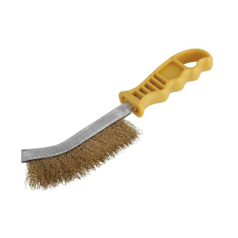 Wolfcraft Četka S Plastičnom Drškom 265/125x30x0,3 mm Mesingana Žica - 2716000 slika 1