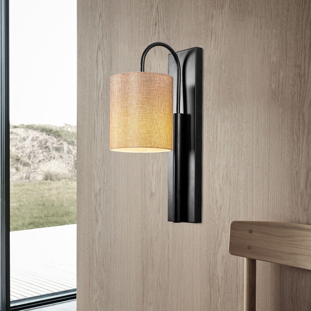 Zidna Lampa Baston - 3461 Crno-Krem slika 1