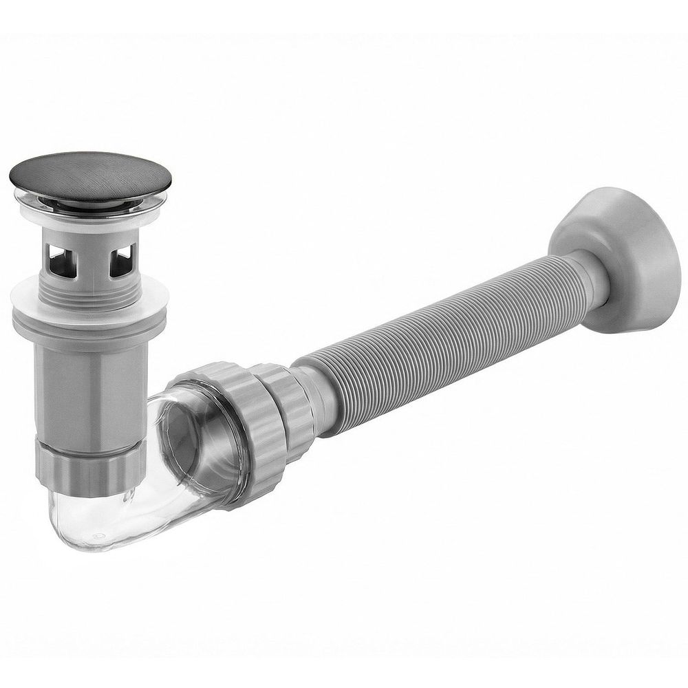 Sifon za umivaonik s click-clack ventilom REA Flow Titan slika 1