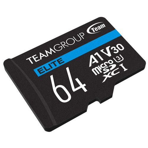 TeamGroup MICRO SDXC 64GB ELITE, UHS-I U3 V30 A1, 100/50MB/s +SD Adapter TEAUSDX64GIV30A103 slika 6