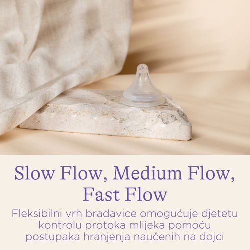 Lansinoh NaturalWave® Duda za bočicu, veliki protok - 2 kom slika 3