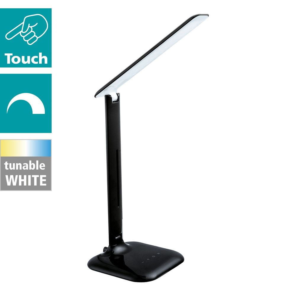 Eglo CaUpo stolna/1, led, 2,9w, 280lm, crna  slika 3