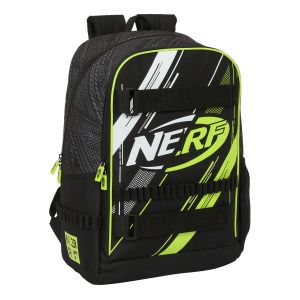 Školski Ruksak Nerf Get Ready Crna 31 x 44 x 17 cm