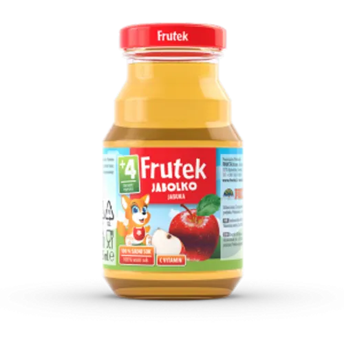 Frutek Sok Jabuka staklenka 125 ml  KRATAK ROK slika 1