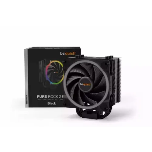 CPU Cooler RGB Be quiet Pure Rock 2 FX BK033 (AM4,AM5,1700,1200,2066,1150,1151,1155,2011) slika 3