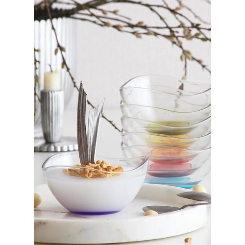 LV-VIR261 PT068FC Multicolor Glass Bowl Set (6 Pieces) slika 1