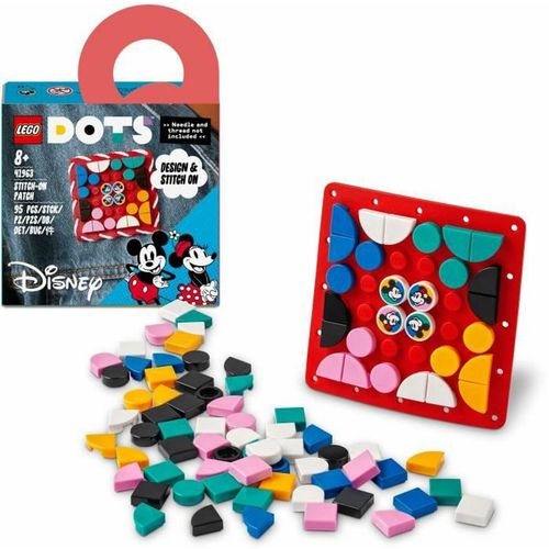 Igra Gradnje Lego DOTS 41964 Mickey Mouse and Minnie Mouse slika 1