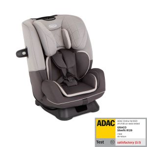 Graco autosjedalica Slimfit R129, Grupa 0+, 1, 2, 3 (0-36 kg) (40-145 cm) - Iron