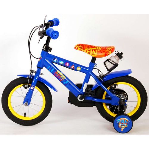 Dječji bicikl Paw Patrol 12" s dvije ručne kočnice plavo/narančasti slika 13
