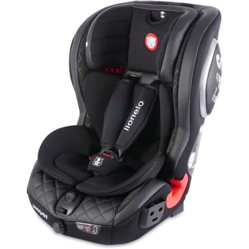 Lionelo autosjedalica jasper, isofix, sip, crna slika 4