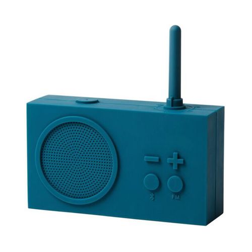 LEXON TYKHO bluetooth zvučnik + FM radio+BT zvucnik,bate.20h,punj.4h,micro-USB,tamno plavi slika 1