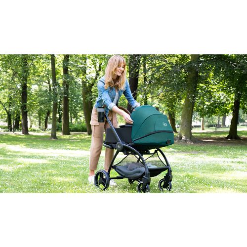 Kinderkraft Kolica Evolution Cocoon 2u1, siva slika 26