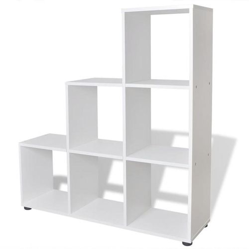 242552 Staircase Bookcase/Display Shelf 107 cm White slika 6