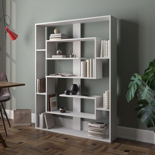 Esteban - White White Bookshelf slika 1